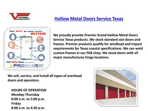 Ppt Steel Door Frames Service Texas Residential And Commercial