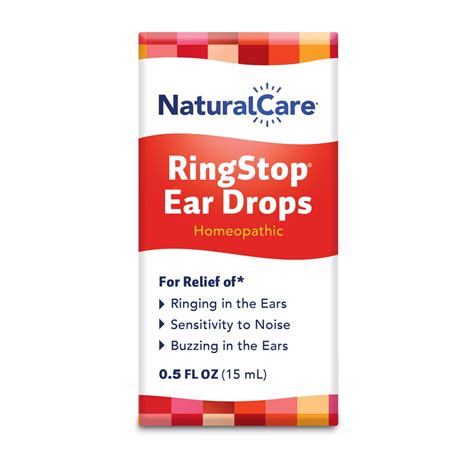 Natural Care Ringstop® Ear Drops 0 5 Fl Oz Vitacost