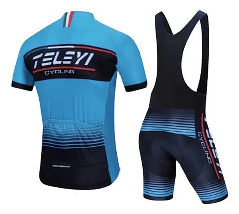 Conjunto Roupa Ciclista Bretelle E Camisa Masculino C Gel Frete grátis