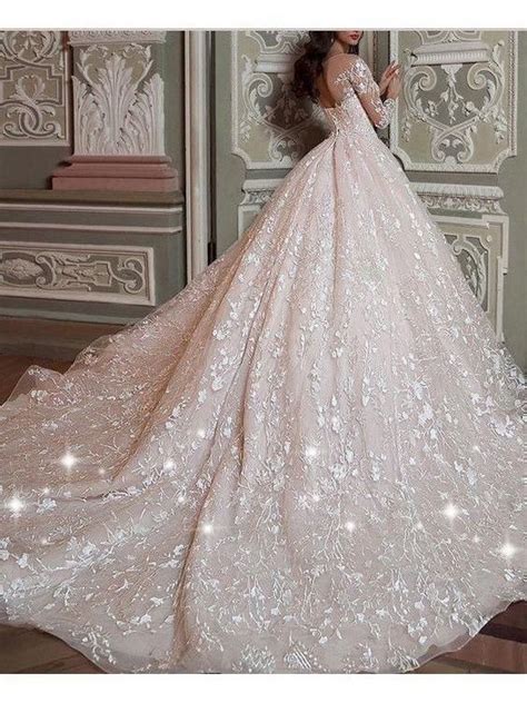 Long Sleeve Vintage Wedding Dresses Vintage Ball Gown Wedding Dress