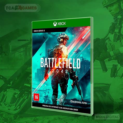 Battlefield 2042 Xbox Series Xs Mídia Digital Loja Tca