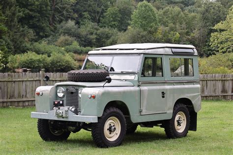 Land Rover Series Iia Pastel Green Patina North America Overland