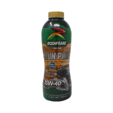 Aceite Multigrado Roshfrans 15w 40 De 950 Ml Walmart