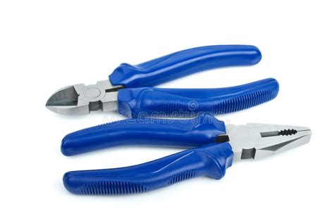 Pliers and Side Cutter Tools Stock Image - Image of stainless, steel ...