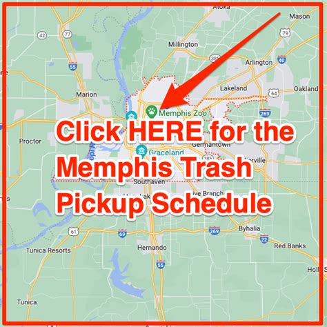 Memphis Trash Schedule 2023 Bulk Pickup Holidays Maps