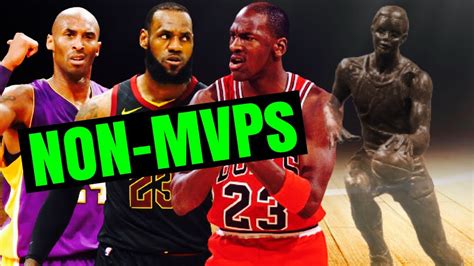 The Top Non Mvp Seasons Of All Time Youtube