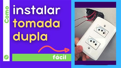 COMO INSTALAR TOMADA DUPLA SEGURANÇA RÁPIDO YouTube