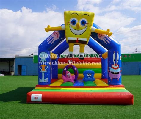 T2 3339b Spongebob Jumper Castle Inflatablesinflatable Bouncers