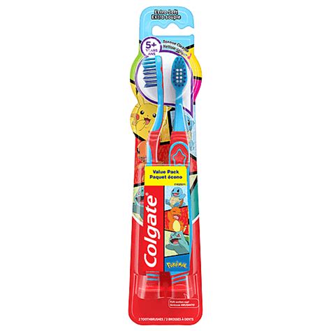 Colgate Toothbrushes Extra Soft Pokemon Value Pack Ea Salud Y