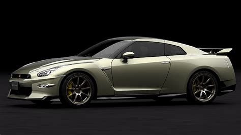 Hd Wallpaper Nissan Gt R R Side View Nissan Gt R Premium