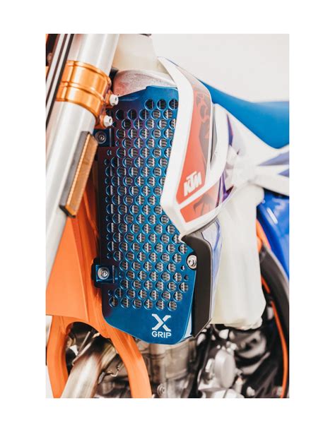 Ensemble De Protections De Radiateur Ktm Hsq Argent 17 19 X Grip