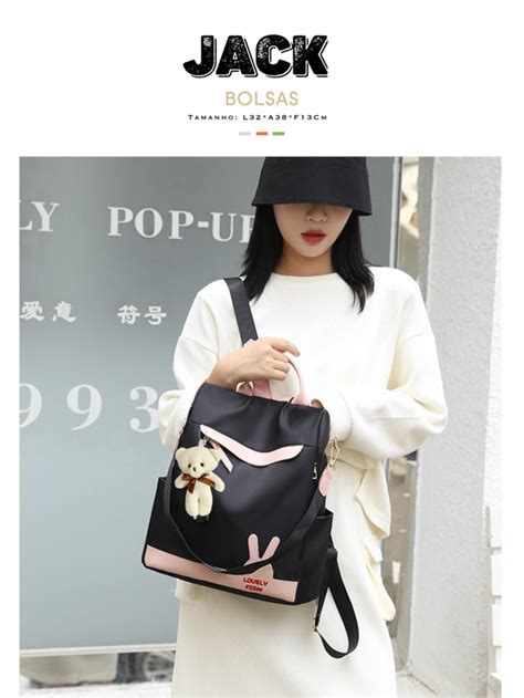 Jack Bolsas Jack Bolsas Mochila Feminina Moda Nova Vers O Coreana