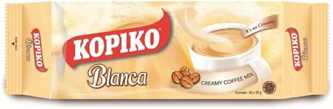 Amazon Kopiko Creamy Blanca Long Pack In Instant Coffee Mix