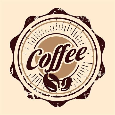 Coffee vintage logo design vector 20364622 Vector Art at Vecteezy