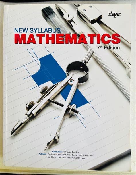 Shinglee Sec 1 New Syllabus Mathematics 7th Edition Textbook Hobbies