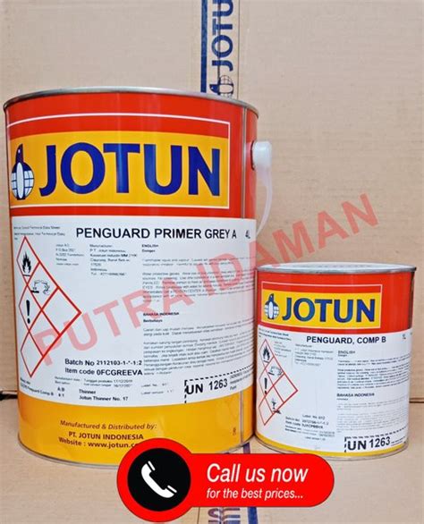 Jual Jotun Cat Epoxy Penguard Primer Grey Ltr Komponen Cat Epoxy Di