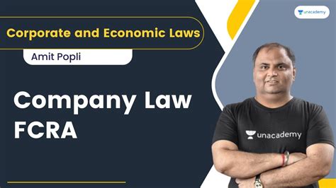 Company Law Fcra Corporate And Economic Laws Amit Popli