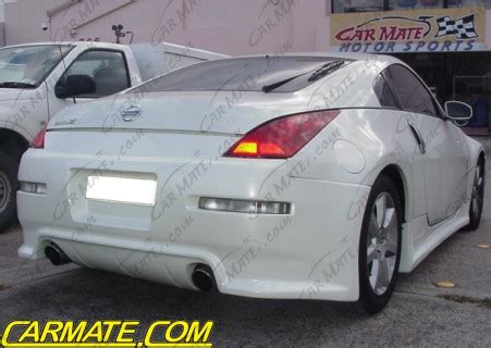 CARMATE Nissan 350Z 2003 Up Z33 INV Style Rear Bar Bodykits Aero