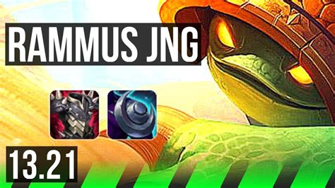 RAMMUS Vs TRUNDLE JNG 3 5M Mastery 7 1 10 2100 Games Godlike