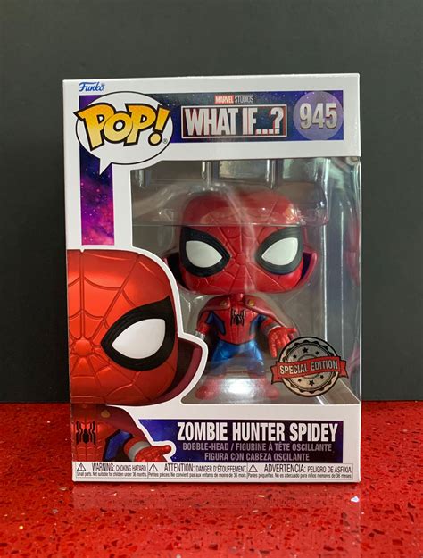 Funko Pop Figura What If Zombie Hunter Spidey Gamestation