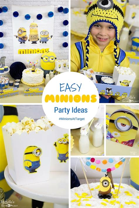 Easy Minions Party Ideas | Movie Watch Party - Michelle's Party Plan-It