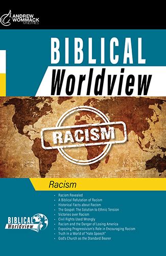 Biblical Worldview Racism Andrew Wommack Ministries