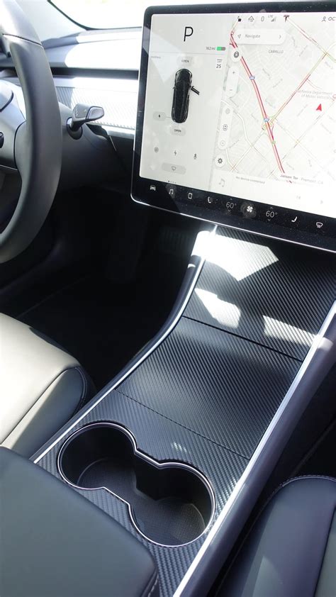 Tesla Model Y Dashboard Wrap Tesla Model Y Accessories Tesbros