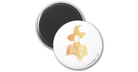 Professor Minerva Mcgonagall Magnet Zazzle