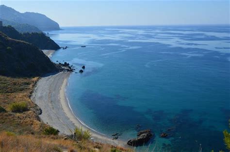 Las Alberquillas Beach In Maro Nerja Virgin Nature Next To Molino