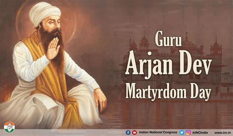 Congress On Twitter We Pay Our Humble Respects To Guru Arjan Dev Ji