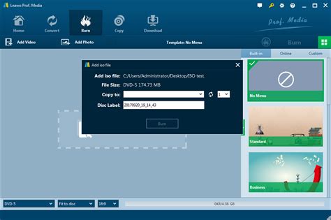 How To Burn ISO File To DVD Using ImgBurn Leawo Tutorial Center