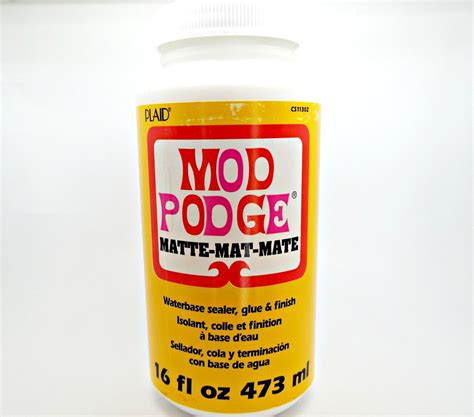 Mod Podge Matte 16oz Mod Podge Glue Sealant Craft Adhesive