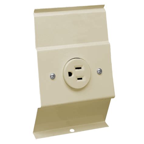 Cadet Receptacle Kit For Electric Baseboards 120V Almond Glen