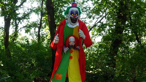 6FT Animated Scary Surprise Evil Clown Prop Decoration | Evil Clown ...