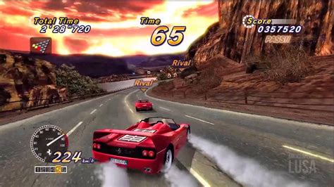 OutRun Online Arcade 2009 Gameplay YouTube