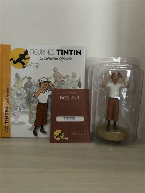 Moulinsart La Collection Officielle Tintin Scrute Le D Sert