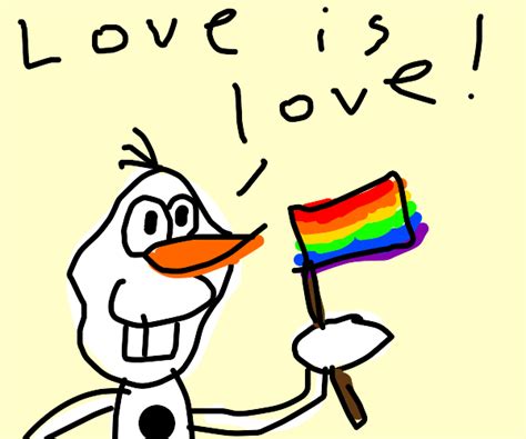 Gay Snowman Drawception