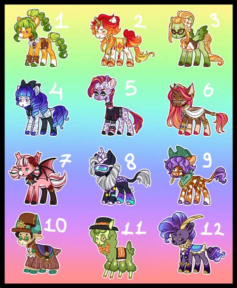 Adopt Batch Open 1212 By Nemdrawsadopts On Deviantart