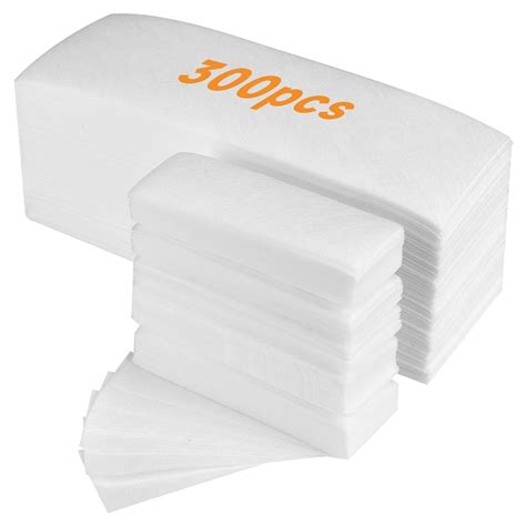 300 Pcs Non Woven Wax Strips Body And Facial Wax Strips For Hair