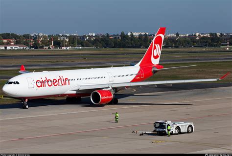 D ALPE Air Berlin Airbus A330 223 Photo By Dennis Gross ID 416957