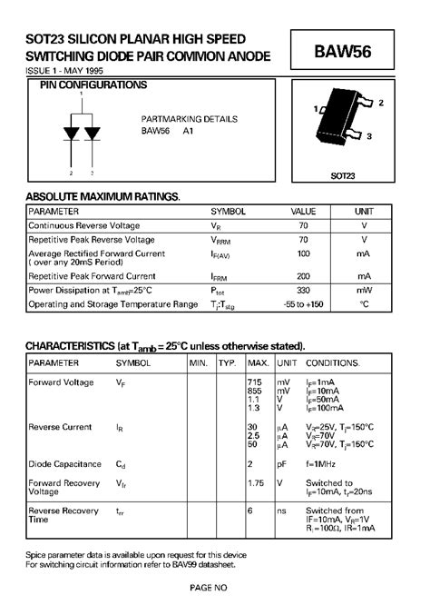 Baw56 2004666 Pdf Datasheet Download Ic On Line