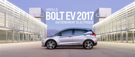 Chevrolet Bolt Une Autonomie De 383km Pour Un Prix De 42795 Éco Énergie à Montréal