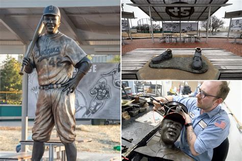 Kansas Man Ricky Alderete Sentenced To Prison For Stealing Bronze Jackie Robinson Statue