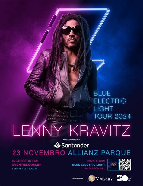 Lenny Kravitz Anuncia Data No Brasil Da Turnê Mundial Blue Electric Light Tour 2024 Alex Ferraz