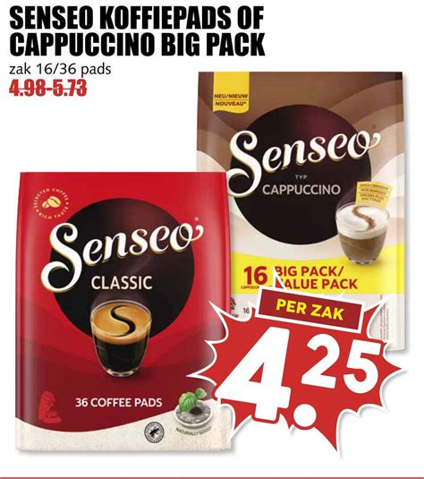 Senseo Koffiepads Of Cappuccino Big Pack Aanbieding Bij Mcd Supermarkt