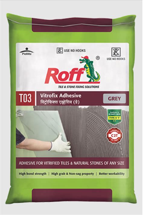 Roff T Vitrofix Tile Adhesive Kg Bag At Rs Bag In Patna Id