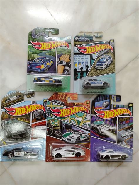 Hot Wheels Police car series, Hobbies & Toys, Toys & Games on Carousell