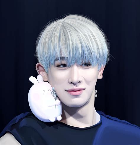 Wonho Monsta X By Tyv Art On Deviantart