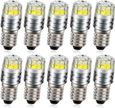 Ruiandsion Pcs E Led Upgrade Bulb W Cob V White Led Bulb