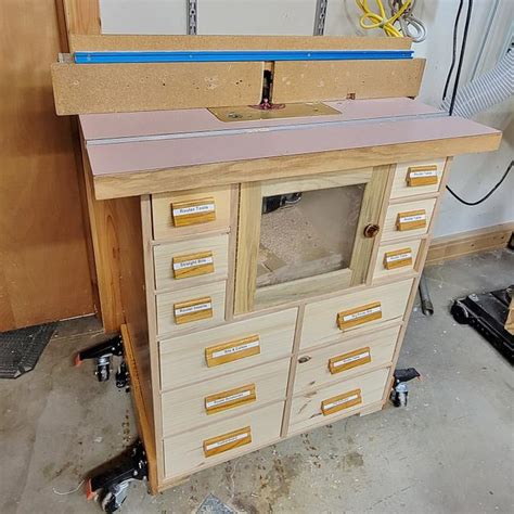 New Router Table - Woodworking Project by Birdseye49 - Craftisian